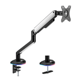 Brateck LDT63-C012GL Elemental Gaming Monitor Arm with RGB Lighting - Gavisco Office Furniture